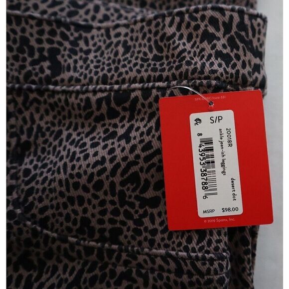 Spanx 20018R Women's Sz Small Desert Dot Jean-ish Ankle Legging Jeggings - Picture 10 of 12